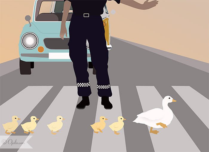 Ojolie Easter Ecard - Make Way for Ducklings