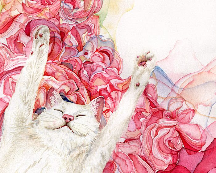 Ojolie Valentine Ecard - Bed of Roses