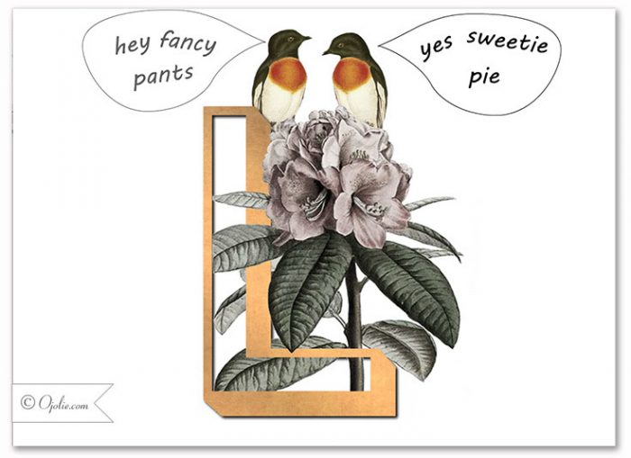 Ojolie Valentine Ecard - Love Birds