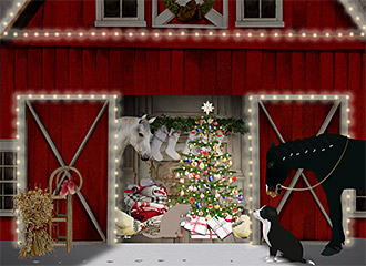 Christmas Ecards Beautiful Animated Hand Painted Cards By Ojolie