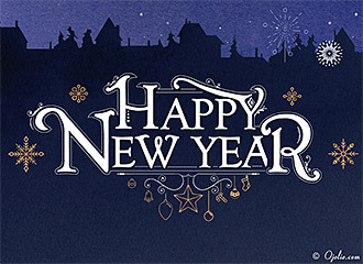 New Year eCards | Animated New Year Cards by Ojolie