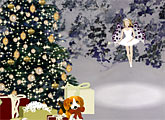 view snow globe (sugar plum fairy)
